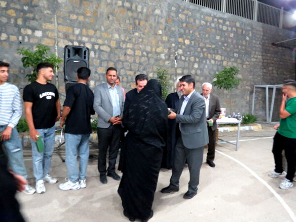جشن عید غدیر در هنرستان خیر ساز نور هل اتی شهر حصار گرمخان