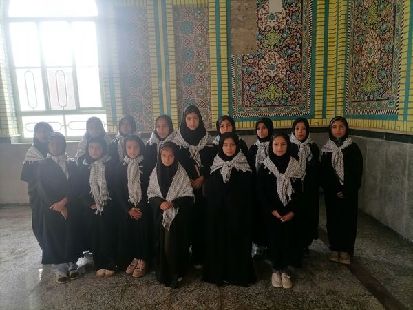 تشییع پیکر شهید گمنام در گلزار شهدای شهر بار نیشابور 