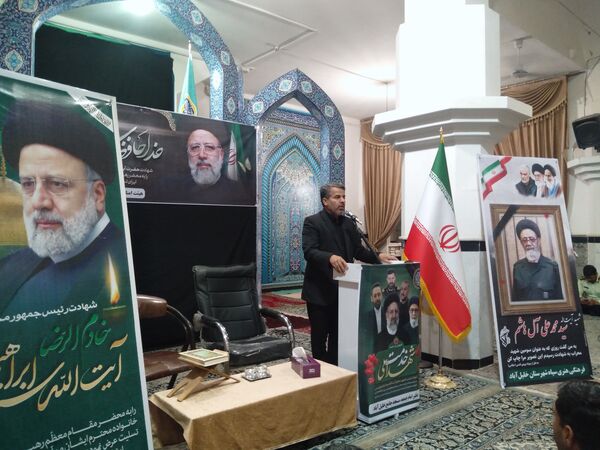 مراسم ویژه شهادت سید محرومان رئیس‌جمهور مردمی و جهادی در خلیل‌آباد