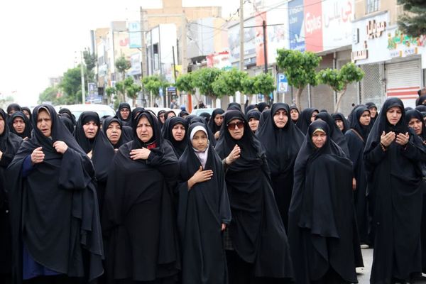 عزاداری شهادت امام جعفر صادق (ع) در آبیک 