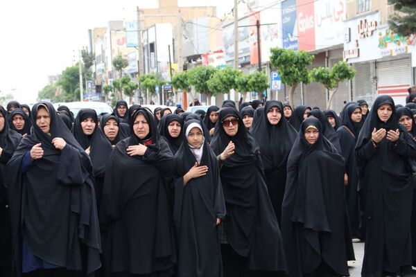 عزاداری شهادت امام جعفر صادق (ع) در آبیک 