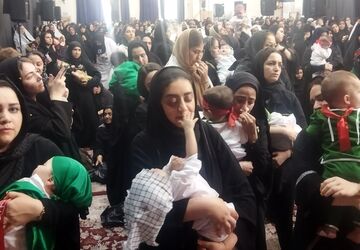 همایش شیرخوارگان حسینی در آبادان
