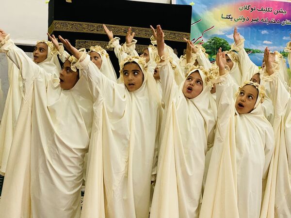 جشن تکلیف متمرکز مدارس شهرستان مه ولات