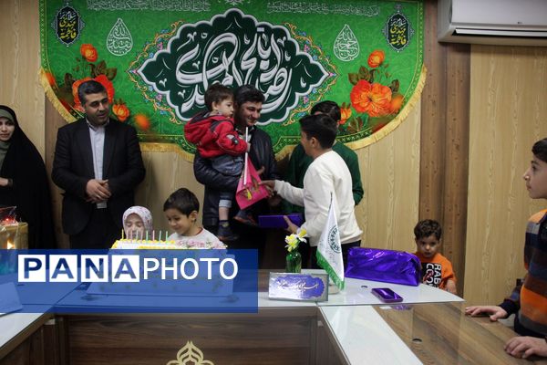 جشن نیمه‌شعبان و گرامیداشت تولد فرزندان شهدای اقتدار در سازمان دانش‌آموزی آذربایجان شرقی