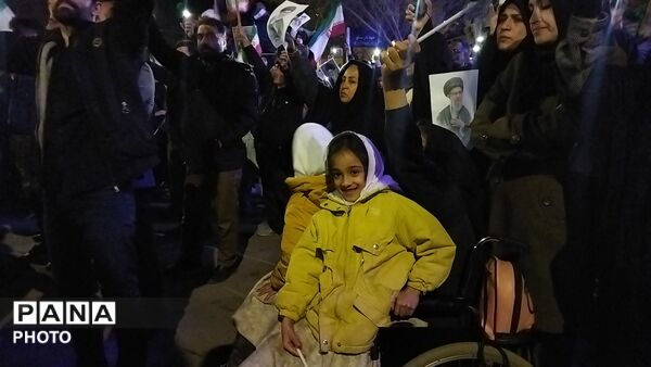 شهید هوا و فضا مهمان اجتماع مردم نیشابور شد 