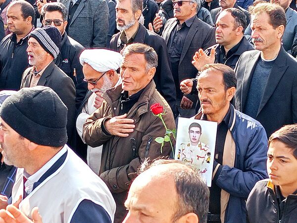 تشییع با شکوه شهید جوادحسن زاده شهید مرزبانی فراجا
