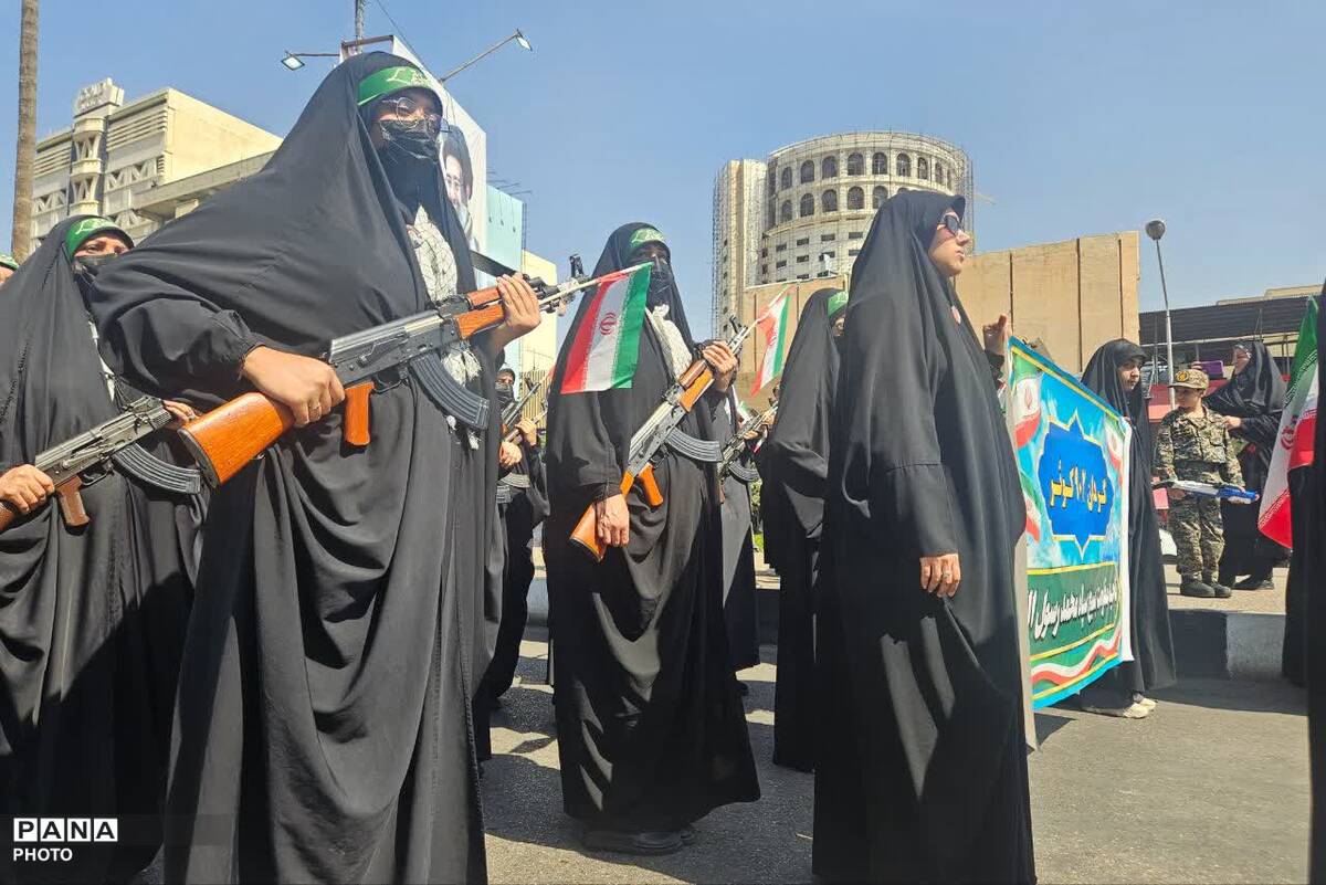 راهپیمایی جان‌فدایان ایران در شیراز - 2