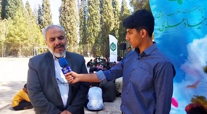 برپا، جمع 120 نفره دانش آموزی برای پیشرفت ایران