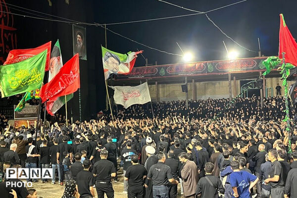 صبح و شب تاسوعا؛ تجلی شور حسینی در حسینیه بزرگ جاجرم