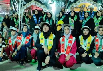 نگاهی بر فعالیت خدمت رسانی سازمان دانش آموزی استان خوزستان در مرز چذابه