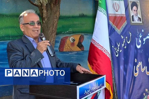 آیین افتتاحیه زمین چمن مصنوعی دبستان اسماعیل سامنی ناحیه ۲ بهارستان