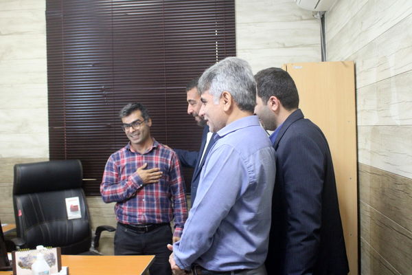 دیدار مدیرکل آموزش و پرورش استان بوشهر با همکاران و مسئولان به مناسبت عید نوروز