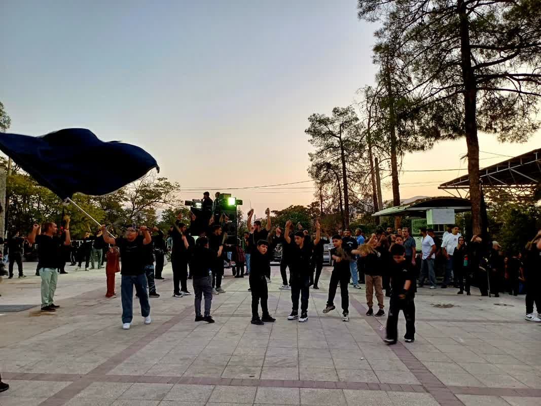 عزاداری جوانان در روز  رحلت نبی اکرم اسلام و امام حسن مجتبی (ع)