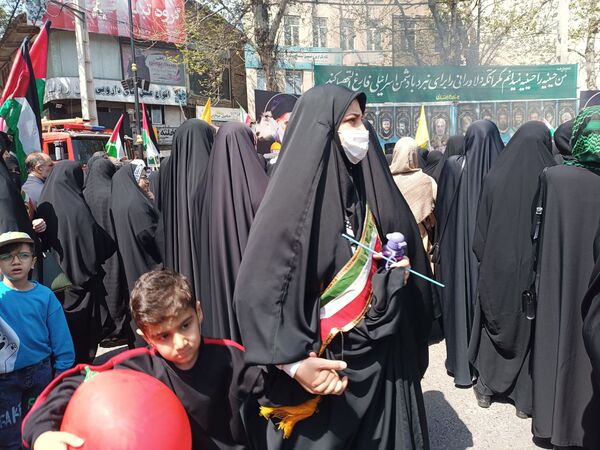 راهپیمایی روز قدس در ساری 