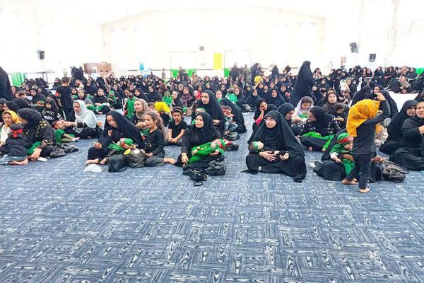 سوگواره شیرخوارگان حسینی در شهرستان باشت