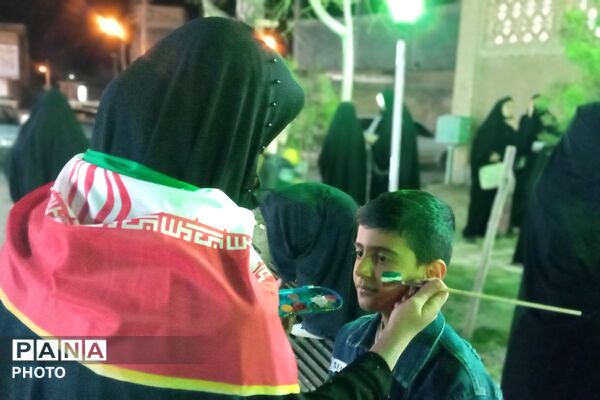 موکب هنرستان حضرت زهرا (س) به روایت تصویر