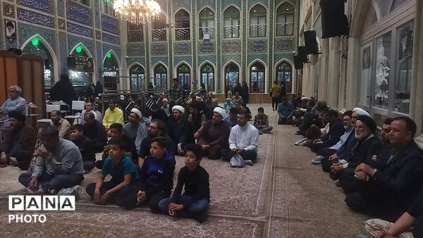 مراسم شهادت  جواد الائمه به همراه اجتماع فرهنگیان در تکیه ابوالفضلی نیشابور 