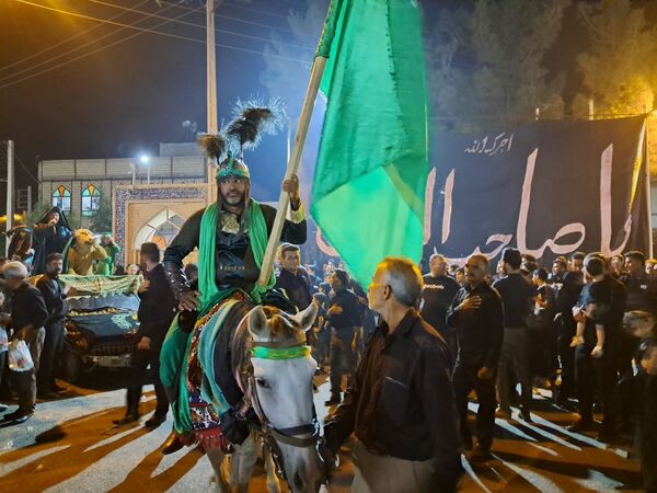 اجتماع بزرگ هیئت دهستان بزرگ رزق‌آباد شهرستان کاشمر 