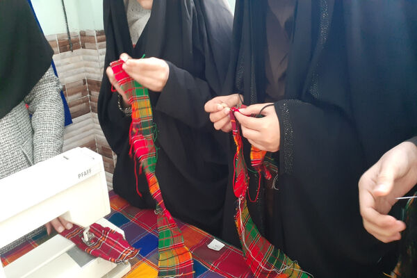 کلاس چادر شب بافی