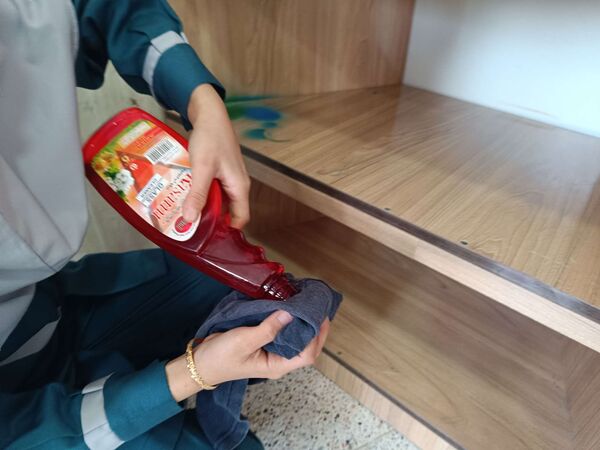 خانه تکانی آموزشگاه زهرا عبدالهیان به مناسبت فرارسیدن عید نوروز 