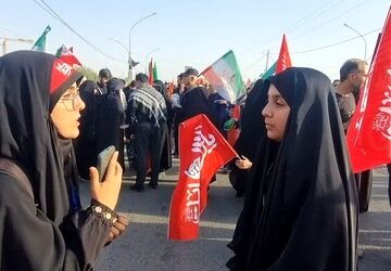 حرف دل زائران نوجوان مراسم تشییع رهبر شهید