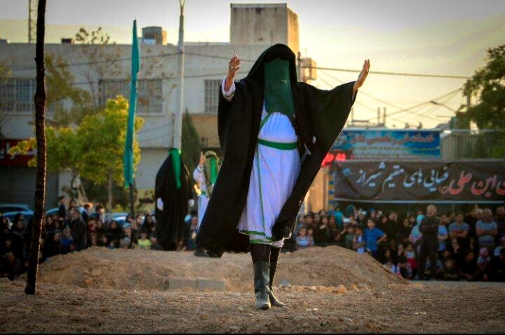 آماده‌سازی بزرگترین نمایش تعزیه‌خوانی در شیراز