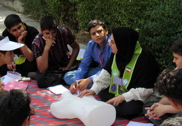 برگزاری پیش‌اردوی ملی پسران کردستانی در اردوگاه شهید سلیمان خاطر سنندج