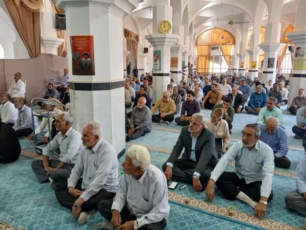 نماز عبادی سیاسی جمعه در شهرستان خلیل‌آباد