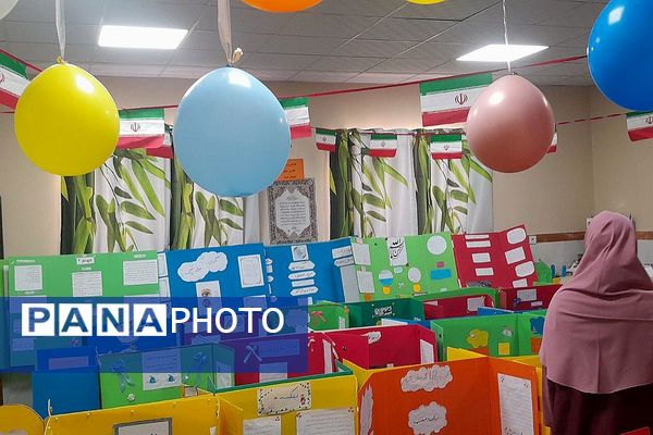 برپایی نمایشگاه طرح جابر در مدرسه حسنا بهارستان‌۲