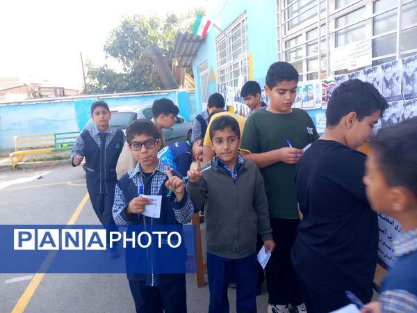 برگزاری انتخابات شورای دانش‌آموزی در کردکوی