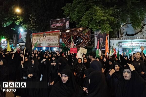 شور حسینی در تجمعات مردمی بجنورد
