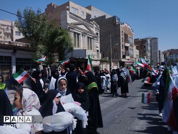 رزمایش دختران جان فدای پاکدشتی 