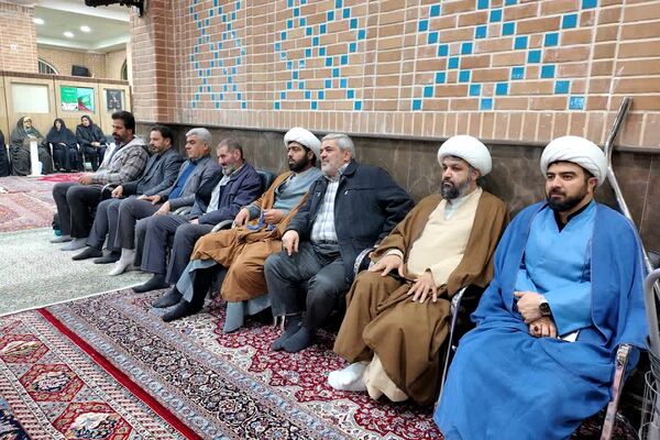 دیدار امام جمعه باقرشهر و کهریزک با معتکفین