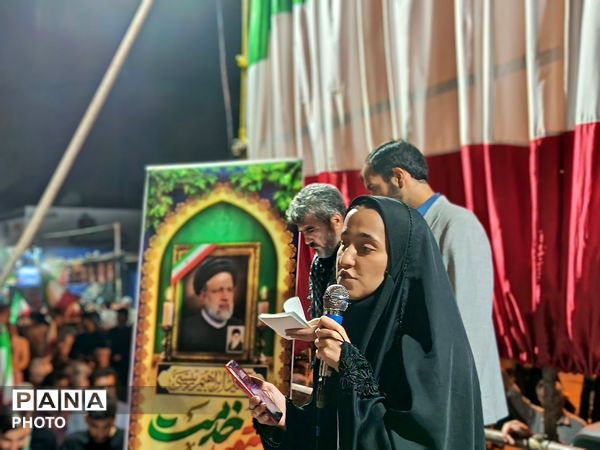 دومین اربعین حضور مردم غیور نیشابور همزمان با دومین سالگرد شهادت شهدای خدمت
