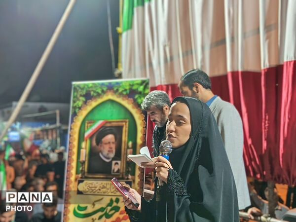 دومین اربعین حضور مردم غیور نیشابور همزمان با دومین سالگرد شهادت شهدای خدمت