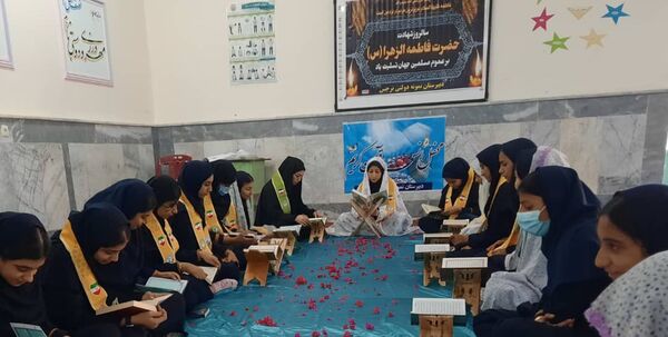 گرامیداشت ایام فاطمیه در مدارس پارسیان