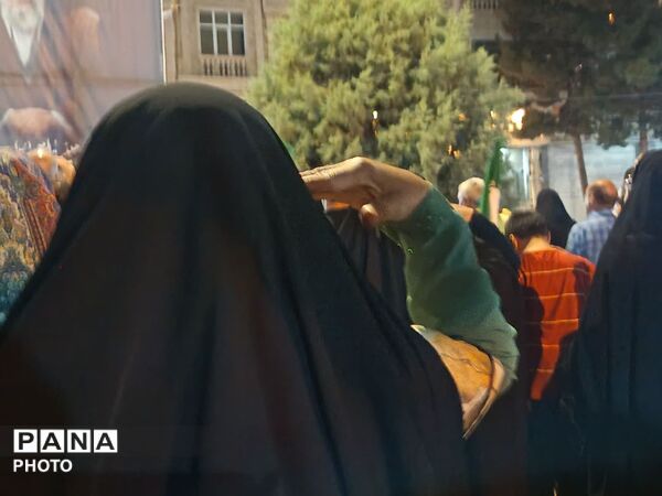 غدیر در دل بلوار فضل،اتحاد دوباره مردم در شب نود و ششم