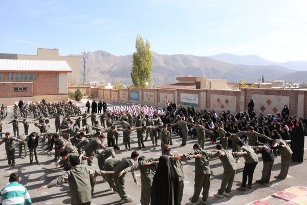  افتتاحیه لیگ جت در دبستان امام رضا (ع) فیروزکوه 