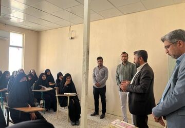 آغاز مرحله شهرستانی مسابقات قرآن، عترت و نماز دانش‌آموزان در بشاگرد