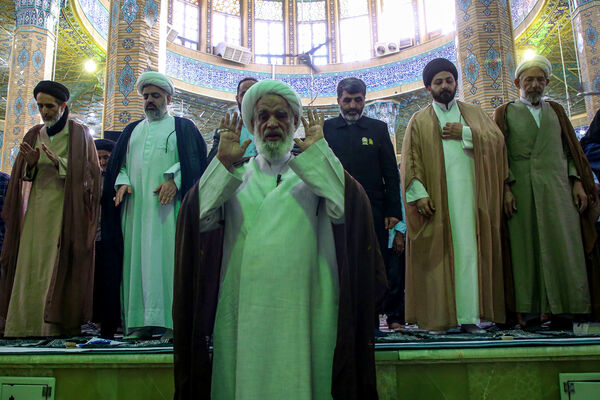 نماز عید قربان در مسجد مقدس جمکران