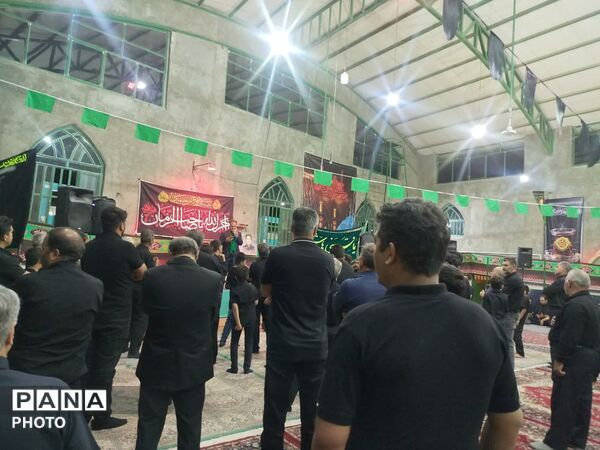 سوگواری عزاداران حسینی در نیر