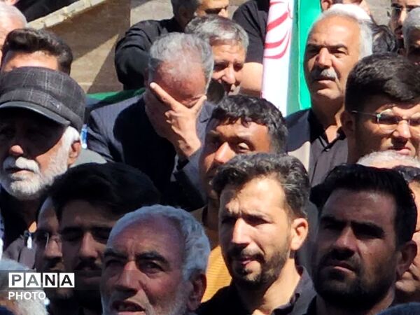تشییع باشکوه  دومین شهید ابرکوه