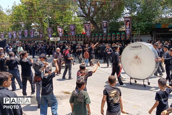 مراسم عزاداری تاسوعای حسینی در بحنورد