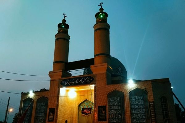 جاماندگان اربعین در مسیر شاه قطب‌الدین حیدر شهرستان رودان