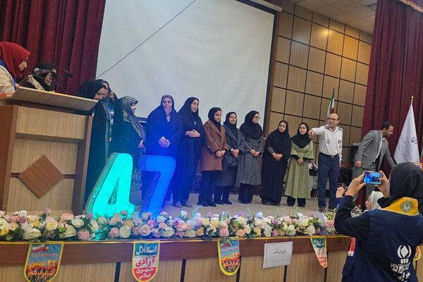  همایش یاوران انقلاب در اداره آموزش و پرورش رباط‌کریم