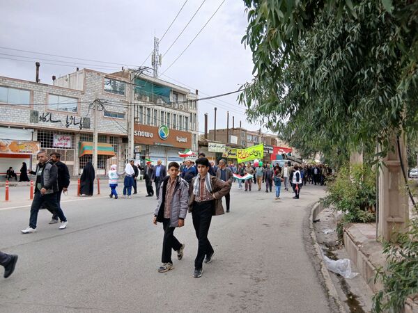 حضور پرشور مردم شهرستان پلدختر در راهپیمایی ۲۲بهمن 
