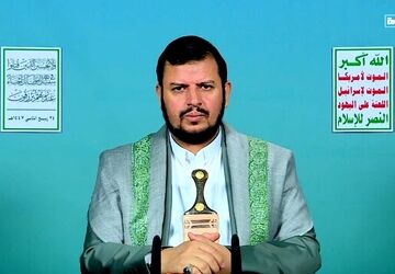 واکنش رهبر انصارالله علیه جنایات آمریکا