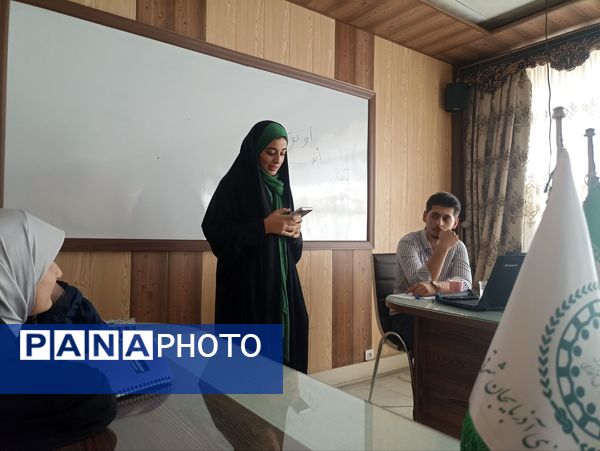 جلسه سوم کلاس‌های «گامی برای بیان شما» خبرگزاری پانا آذربایجان‌شرقی