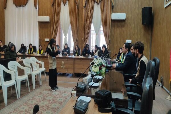 سومین جلسه همایش آموزش خبرنگاری ویژه دانش آموز خبرنگاران پانا مدارس نیشابور