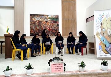 مسابقات فرهنگی و هنری در دبیرستان شاهد بنت الهدی تویسرکان